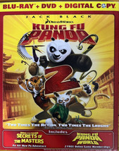 Kung Fu Panda 2 (Blu-ray/DVD, 2011, 2-Disc Set) - £8.53 GBP