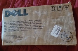 Genuine Dell 113X Series 1,500-Pages Black Toner Cartridge 3J11D New-Uno... - $56.09