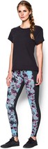 Women&#39;s Under Armour Shape Shifter Printed Legging, Black/Beet, X-Large - £31.64 GBP