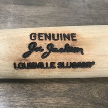 Shoeless Joe Jackson Louisville Slugger Genuine Wooden Bat Baseball Unfinished - £154.28 GBP