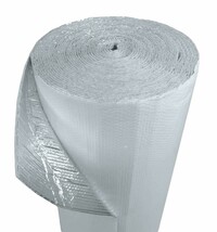 48&quot; x 10&#39; White Double Bubble Reflective Foil Insulation Thermal Barrier... - £23.60 GBP