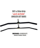 LPG Muscle Hog Legs 1-3/4&quot; Fat 48 inch Lat Bar Cable Machine Attachment - $108.85+