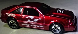 Hot Wheels 1992 Ford Mustang Nitto Red  - $4.35