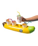 BigMouth Inc Banana Beverage Boat – Inflatable Drink Holder for Pool, Be... - $279.29 MXN