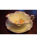 Victoria Austria Lusterware gravy/creamer decorated with transferware [83c] - $86.64 CAD