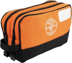 Klein Tools 55582 Tool Pouch Zipper Bag, Dual Compartments, 10-Inch x 6-... - £27.39 GBP