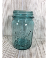 Ball Blue Pint Perfect Mason Jar 1923-33 Vintage Mold Mark 5 with Bubbles - $168.40 MXN