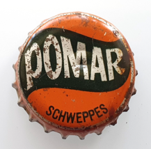 CORK BOTTLE CAP ✱ Pomar Schweppes Vintage Soda Chapa Kronkorken Portugal... - $14.99
