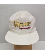 Vintage The Wrap Only Winston Has it Cigarettes White Hat Baseball Cap S... - $234.83 MXN