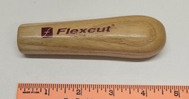 Flexcut USA Wood Carving 4 1/2 Inch Wood Handle - £9.96 GBP