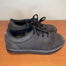 Heelys Mens Launch Black Wheeled Sneaker Skater Shoe Size 8 Model 770155 - £14.94 GBP