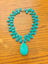 Vintage turquoise stauer necklace - £68.46 GBP