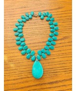 Vintage turquoise stauer necklace - £69.32 GBP