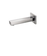 Aquabrass 11832 Square tub Spout Solid Brass Polished Chrome - $1,270.65 MXN