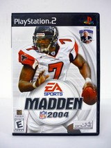 Madden NFL 2004 Authentic Sony PlayStation 2 PS2 Game 2003 - £4.08 GBP
