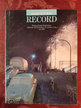 Architectural Record Magazine July 1986 Multifamily housing EXPO 86 Canada - £17.20 GBP