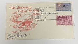 50th Anniversary Contract Air Mail Flight Finpex Station Mail Cover 1978... - £7.89 GBP