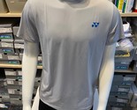 YONEX Men&#39;s Badminton T-Shirts Sports Top Apparel Grey [100/US:S] NWT 22... - £18.41 GBP