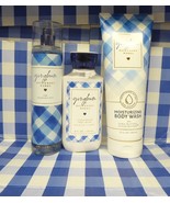 Bath and Body Works Gingham lot of 3 Lotion Mist Moisturizing Wash - $38.28 CAD