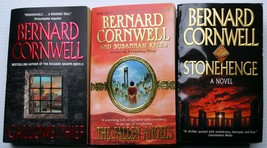 Lot 3 Bernard Cornwall Mmpb Gallows Thief~Stonehenge~The Fallen Angels Historic - £9.26 GBP