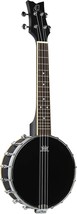 Ortega Guitars, 4-String Banjolele Series Banjo-Ukulele w/Bag, Right - £304.60 GBP