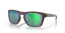 Oakley Sylas Polarized Sunglasses OO9448-0957 Matte Tortoise W/ Prizm Maritime - £101.40 GBP