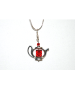 Beaded Teapot Necklaces hand crafted - £15.72 GBP