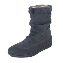 Nike Womens 454400 003 Boots Aegina Mid ACG Leather Water Resistant Grey SZ 6 - £58.97 GBP