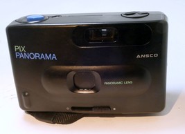 Ansco Pix Panorama Compact 35mm Film Camera W Panoramic Lens Point & Shoot - $32.23