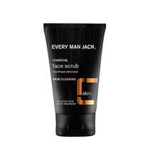Every Man Jack - Charcoal Face Wash Scrub Skin Clearing Acne Skin Cleanser NEW - £6.10 GBP