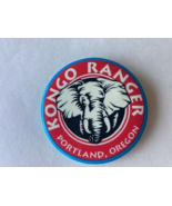 Vintage Portland Oregon Zoo Kongo Ranger Elephant Pinback Pin 2.25" - $9.50