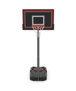 Portable Basketball Hoop with 7.5-10 FT Height Adjustable - Color: Black - $200.22