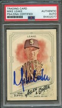 2018 Allen and Ginter #288 Mike Leake Signed Card PSA Slabbed Auto Mariners - £54.98 GBP
