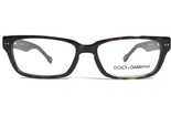 Dolce&amp;Gabbana Gafas Monturas DD 1165 502 Carey Marrón Bocina Borde 51-15... - £87.01 GBP