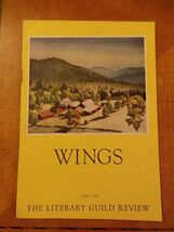 Wings The Literary Guild Review May 1948 w illustrations &amp; book reviews NF - $3.00