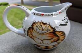 Paul Cardew &quot;Alice In Wonderland Cafe&quot; Cheshire Cat Mad Hatter Tea Party Creamer - £11.98 GBP