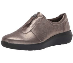 Clarks Collection NIB Kayleigh Sail Brown Metallic Leather Shoes Women’s 10 SF - £31.14 GBP