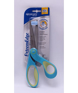 Westcott 8 inch Sewing Scissors ExtremEdge Titanium Straight Handle Blue... - $9.97