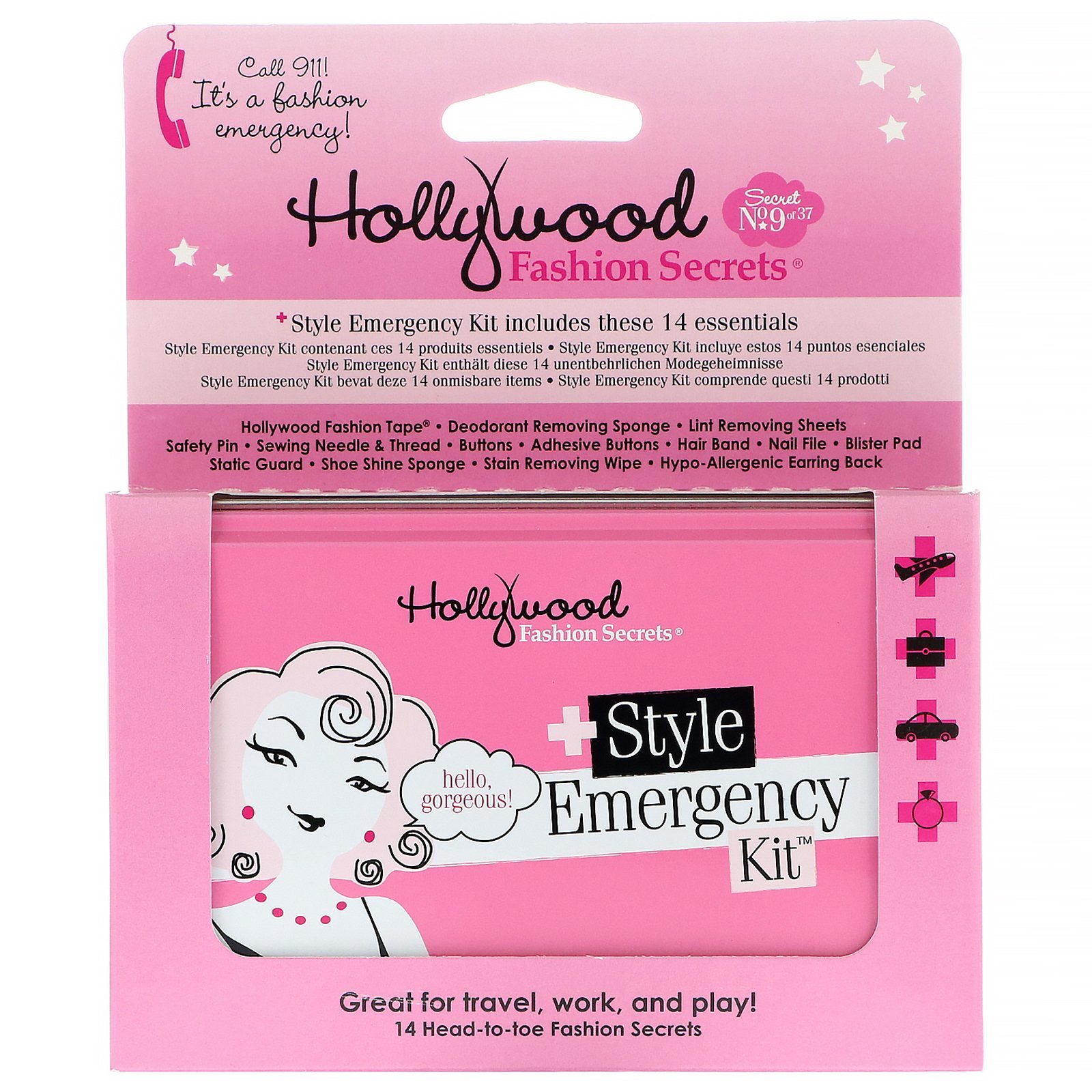 Hollywood Fashion Secrets Style Emergency Kit Mixed Lots