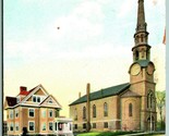 First Congregational Church Parsonage Bangor Maine ME UNP DB Postcard F11 - $3.02