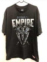 Vintage Roman Empire Wrestling T Shirt Mens XL Black WWE Short Sleeve WORN - £9.42 GBP