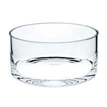 8 Mouth Blown Lead Free Classic Glass Cylinder Bowl - £88.34 GBP
