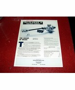 TRI-PLANAR II PRECISION TONE ARM SINGLE PAGE BROCHURE - $111.27 MXN
