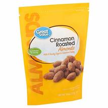 Great Value Cinnamon Roasted Almonds - 16 Oz. (Pack of 1) - $24.99