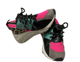 NEW Steve Madden J-Canyon Girls Fashion Sneakers Shoes 9 MSRP$70 Leopard - £10.45 GBP