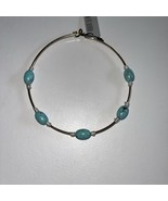 Robert Lee Morris RLM Soho Turquoise silver collar Necklace NEW - $1,621.88 MXN