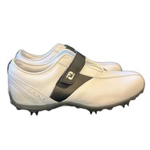 FootJoy LoPro 97157K Ladies Women Spiked White Leather Shoes USA 7.5 Medium - $1,361.48 MXN