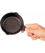 LODGE CAST IRON 3 1/2&quot; inch Miniature SKILLET PreSeasoned FRYING PAN LMS... - $33.52