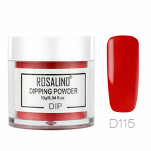 Rosalind Nails Dipping Powder - French or Gradient Effect - Durable - *RED* - $2.50