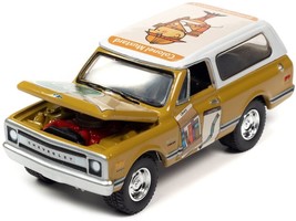 1970 Chevrolet Blazer Mustard Yellow with White Top (Colonel Mustard) w/Poker C - £16.27 GBP